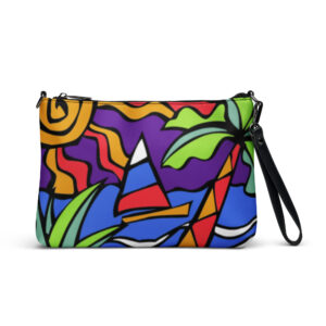 Island Time Sailboat Crossbody bag