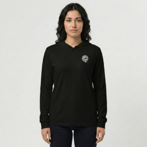 Hooded long-sleeve tee