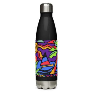 Stainless steel water bottle